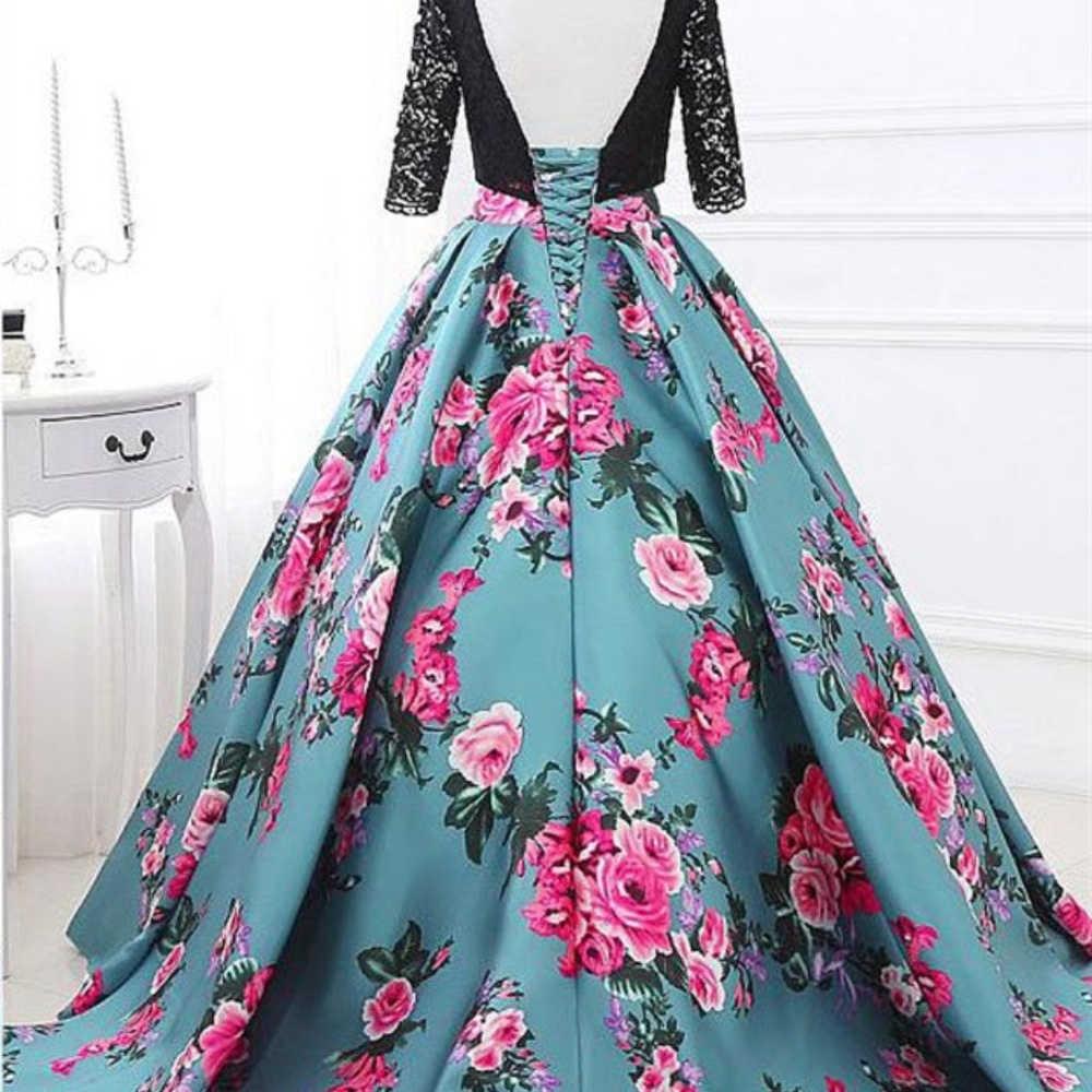 JoJoBridal Long Ball gown/Prom/Wedding Dress - Picture 3 of 5